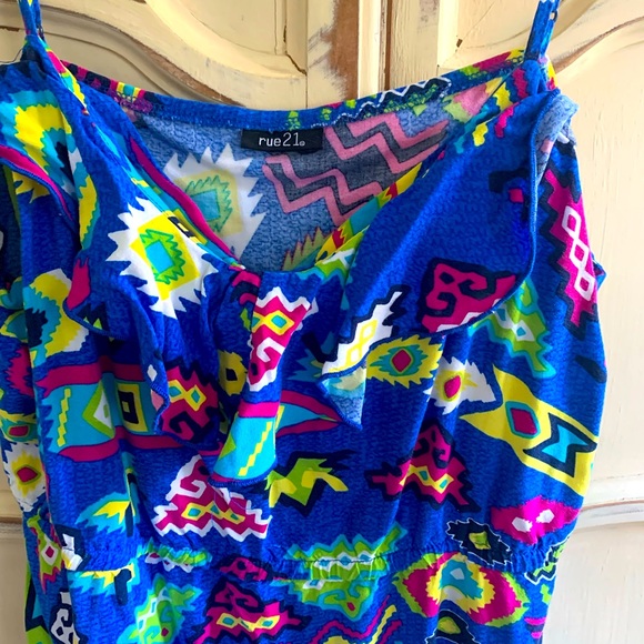 Patterned Slip Dress - Picture 2 of 3